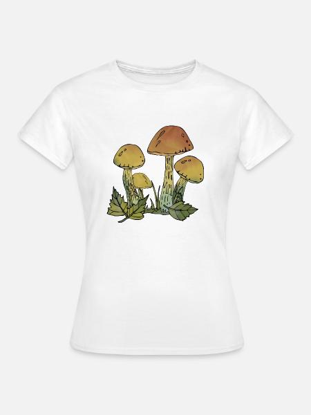 Pilze - Frauen T-Shirt - Weiß