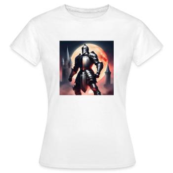 Dunkelheit - Frauen T-Shirt - Weiß - Vorne - AI Model Female 172 dark (172cm)