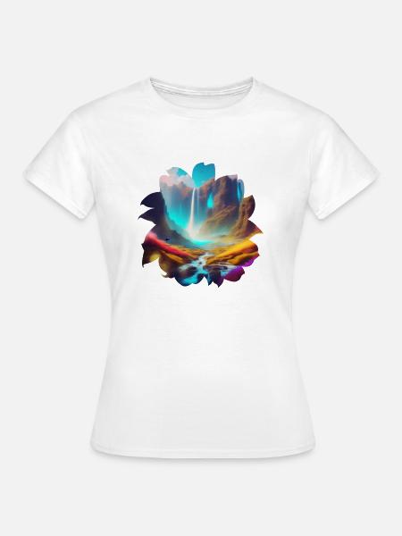 flower - Frauen T-Shirt - Weiß