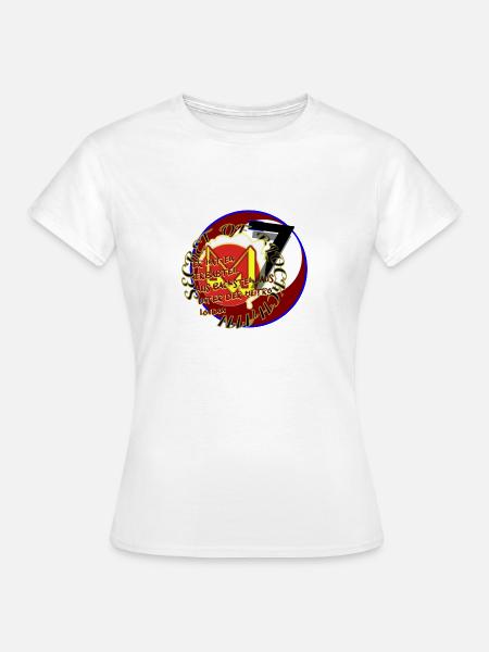bus to the moon - Frauen T-Shirt - Weiß