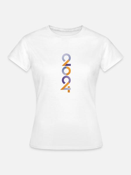 2024 - Frauen T-Shirt - Weiß