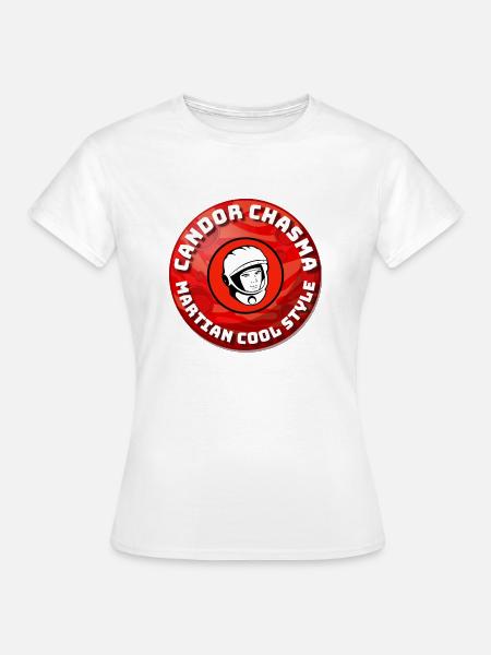 Candor Chasma - Frauen T-Shirt - Weiß