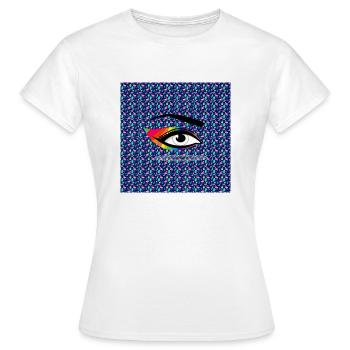 Oeil - T-shirt Femme - blanc - Devant - AI Model Female 172 dark (172cm)
