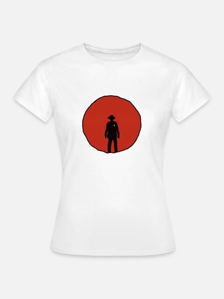 cowboy - Frauen T-Shirt - Weiß