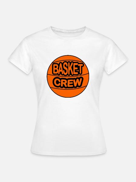 KORB-CREW - Frauen T-Shirt - Weiß