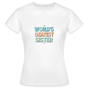 Reconnaissance médiocre de la fratrie 2 - T-shirt Femme - blanc - Devant - AI Model Female 172 dark (172cm)