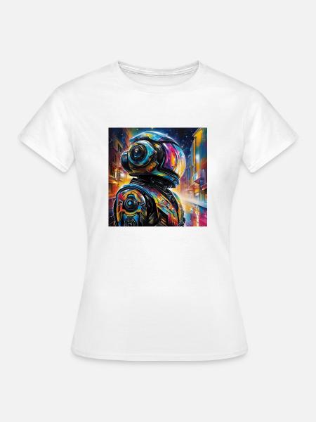 Astronaut - Frauen T-Shirt - Weiß