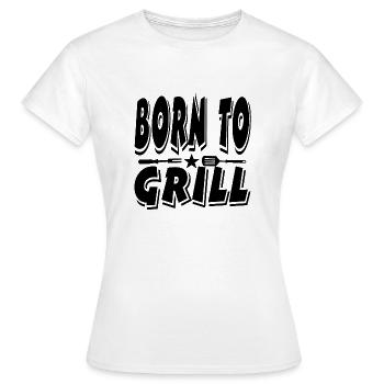 Griller - T-shirt Femme - blanc - Devant - AI Model Female 172 dark (172cm)