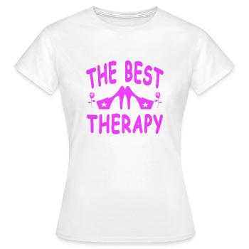 Tanzen - Frauen T-Shirt - Weiß - Vorne - AI Model Female 172 dark (172cm)