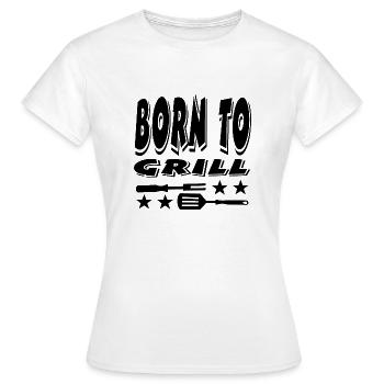 Griller - T-shirt Femme - blanc - Devant - AI Model Female 172 dark (172cm)