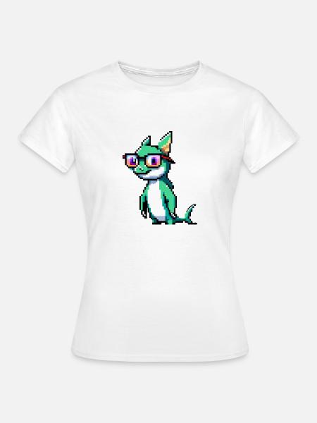 Pixer der Delfin - Frauen T-Shirt - Weiß