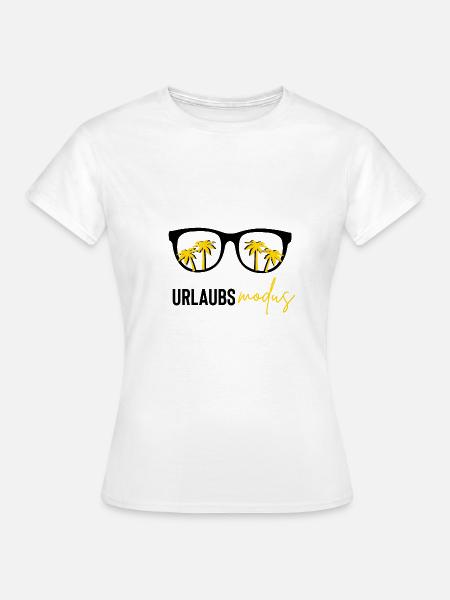urlaubsmodus - Frauen T-Shirt - Weiß