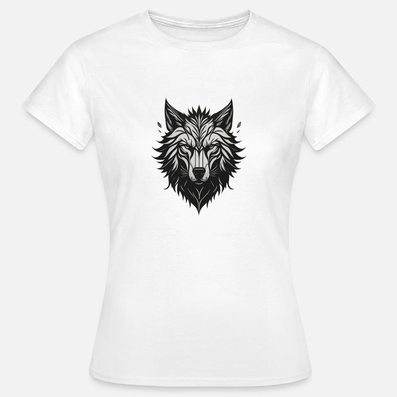WOLF - Women's T-Shirt - white