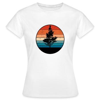 Ouest - T-shirt Femme - blanc - Devant - AI Model Female 172 dark (172cm)