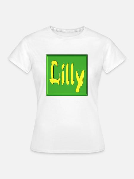 lilly2 - Frauen T-Shirt - Weiß