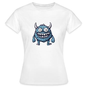 Funny Creature - Women's T-Shirt - white - Front - AI Model Female 172 dark (172cm)