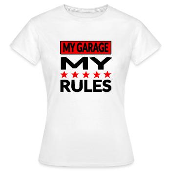 Garage - T-shirt Femme - blanc - Devant - AI Model Female 172 dark (172cm)