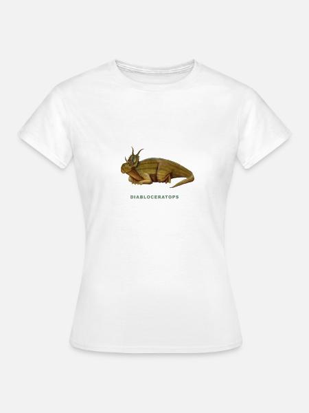 DIABLOCERATOPS - Frauen T-Shirt - Weiß