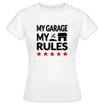 Garage - T-shirt Femme - blanc - Devant - AI Model Female 172 dark (172cm)