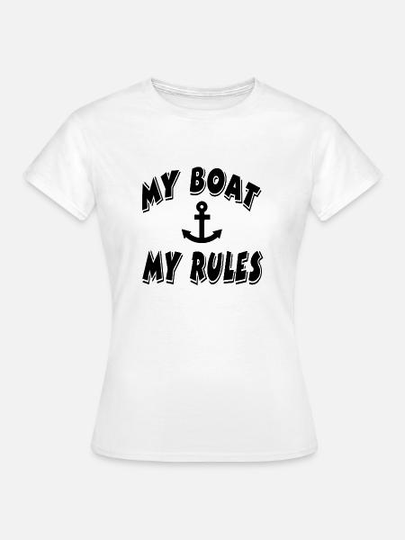 Boot - Frauen T-Shirt - Weiß