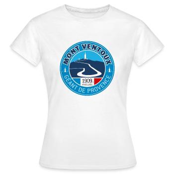 Mont Ventoux - the giant of Provence - Women's T-Shirt - white - Front - AI Model Female 172 dark (172cm)