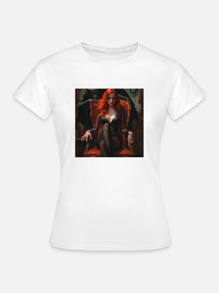 Devil - Frauen T-Shirt - Weiß