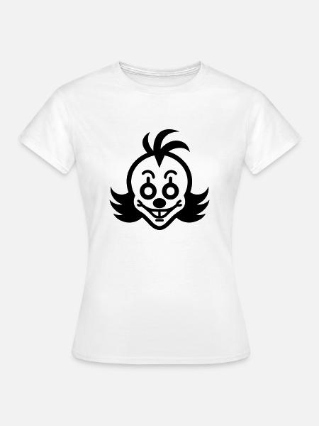 Clown - Frauen T-Shirt - Weiß