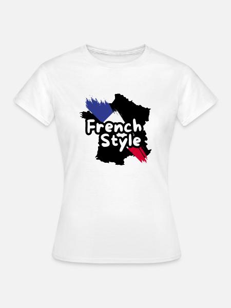 à la française - T-shirt Femme - blanc