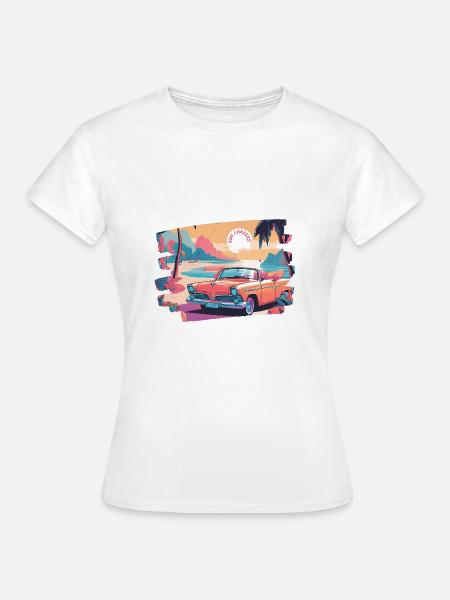 Sun Chasers - Frauen T-Shirt - Weiß