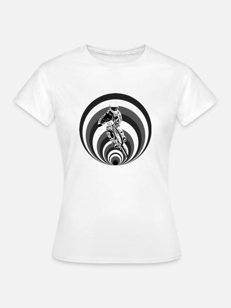 BMX Rennen - Frauen T-Shirt - Weiß