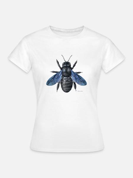 Holzbiene - Frauen T-Shirt - Weiß