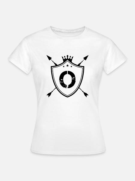 wappen o - Frauen T-Shirt - Weiß