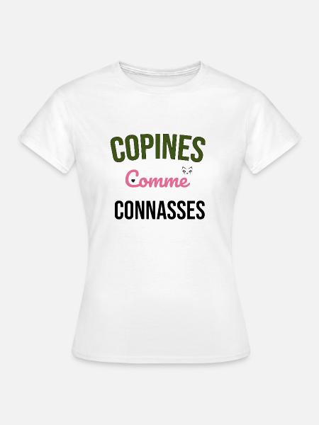 Freundinnen als - Frauen T-Shirt - Weiß