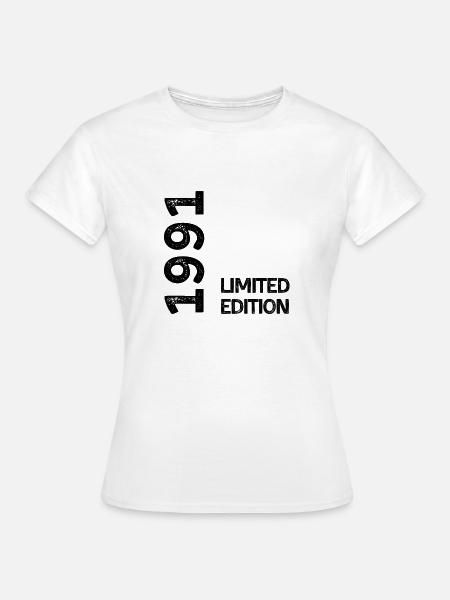 1991 Limitierte Auflage - Frauen T-Shirt - Weiß