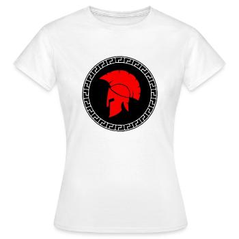Spartan - Women's T-Shirt - white - Front - AI Model Female 172 dark (172cm)
