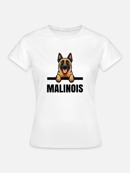 Belgischer Malinois Belgischer Malinois - Frauen T-Shirt - Weiß