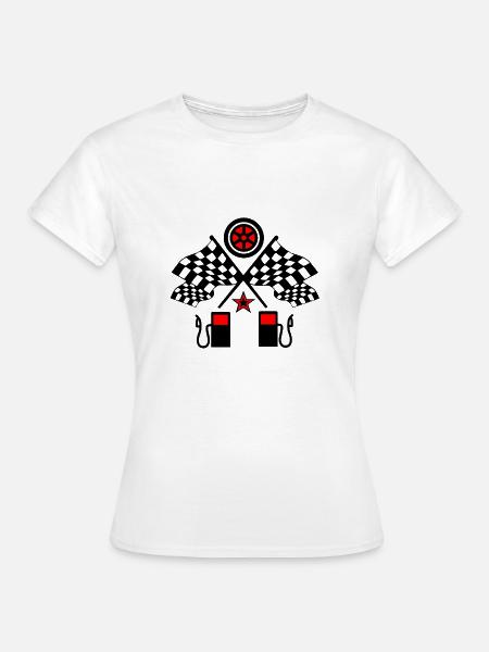 Auto - Frauen T-Shirt - Weiß