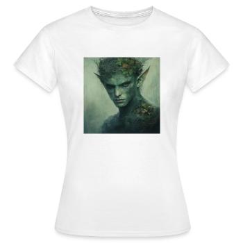 Elfe - T-shirt Femme - blanc - Devant - AI Model Female 172 dark (172cm)