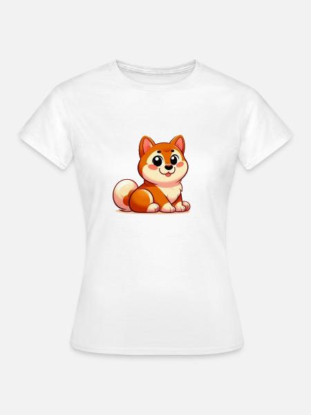 Shiba 4 - Frauen T-Shirt - Weiß