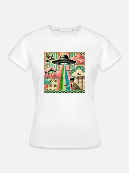 Alien Pop Kultur - Frauen T-Shirt - Weiß