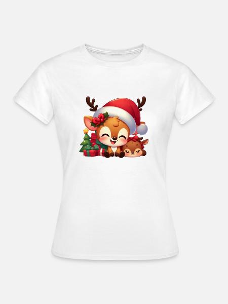 Rudolf 8 - Frauen T-Shirt - Weiß
