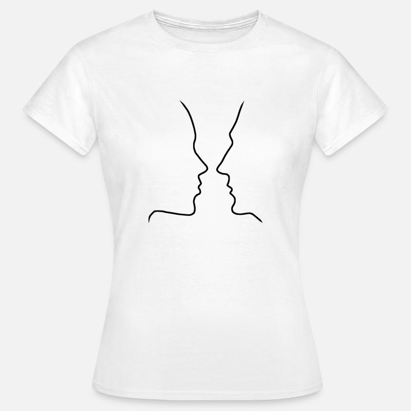 Two faces - Women's T-Shirt - white