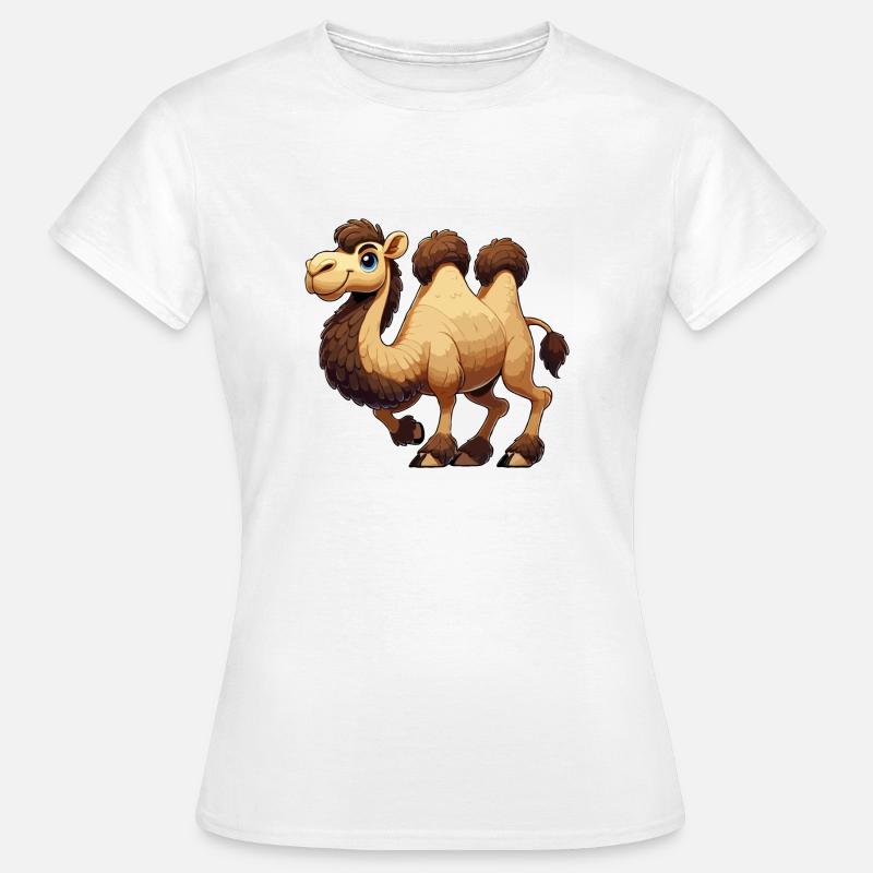 Kamel-Mann - Frauen T-Shirt - Weiß