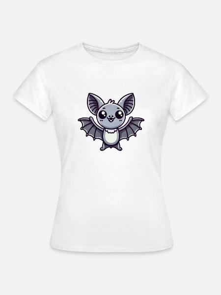 fledermaus - Frauen T-Shirt - Weiß
