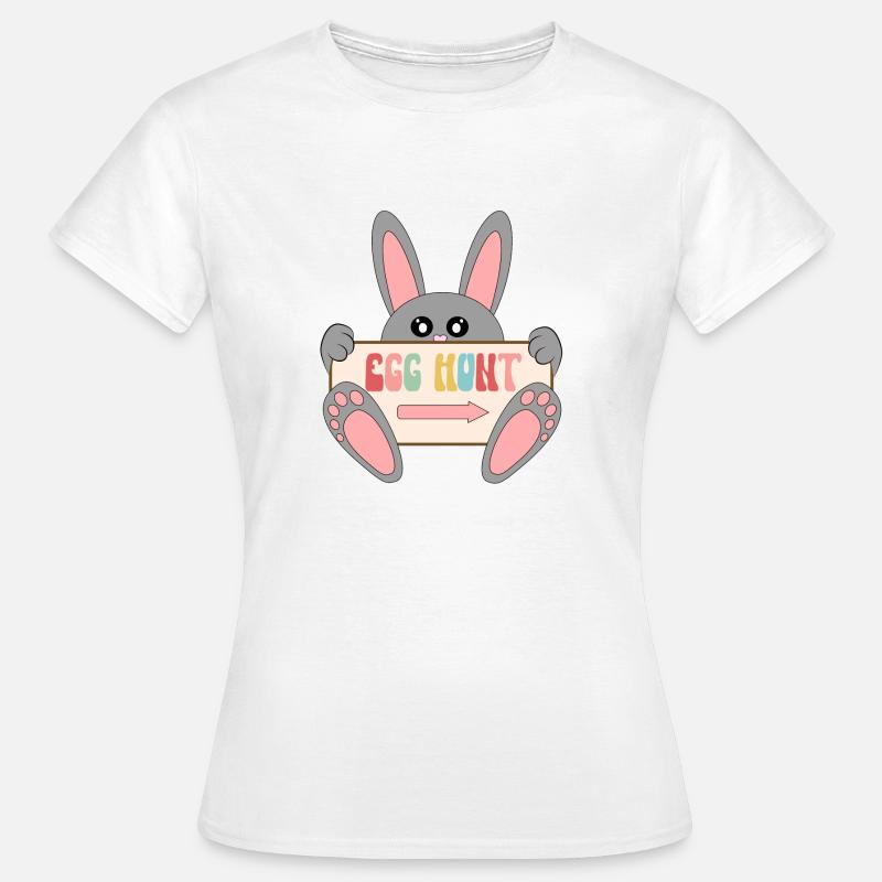 Egg Hunt - Women's T-Shirt - white