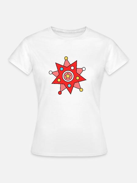 Stars different - Frauen T-Shirt - Weiß