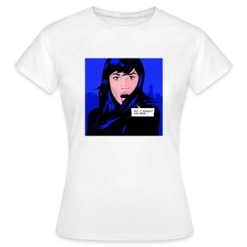 FANTÔME DU PASSÉ - T-shirt Femme - blanc - Devant - AI Model Female 172 dark (172cm)