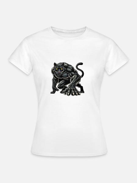 panther - Frauen T-Shirt - Weiß