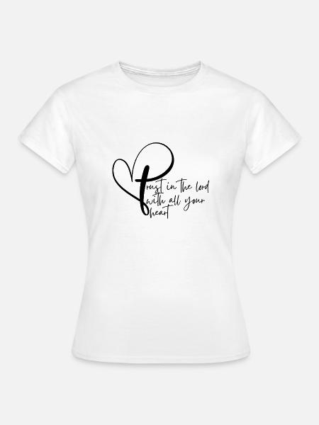Preise den Herrn - Frauen T-Shirt - Weiß