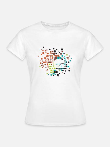 Fast Food Fries - Frauen T-Shirt - Weiß